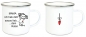 Preview: ♥ Tasse Emailletasse Strichmännchen Mama... Name,  Wunschname, Dankeschön, Abschied, Jubiläum, Geschenk, Becher von Lüttentüddel